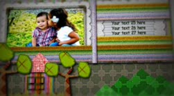 Make a Babyboy scrapbook 1