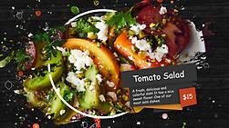 Make a Food restaurant promo