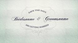 Make a Save the date slideshow