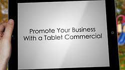 Make a Tablet commercial